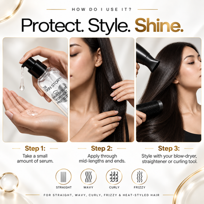 Heat Protection Hair Serum