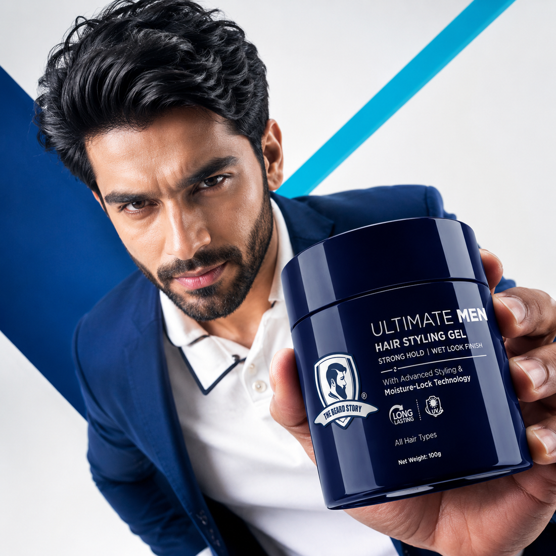 Hair Styling Gel - Strong Hold 100g