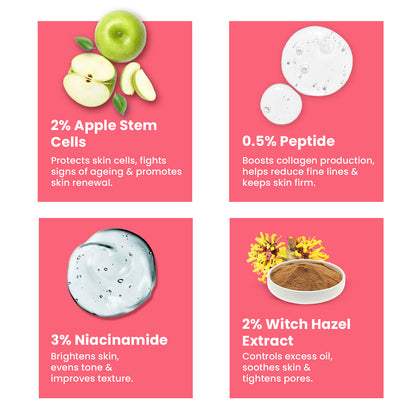 5 in 1 Radiant Day Cream | Anti-Aging &amp; Hydrating | Green Apple Stem Cells | 50g