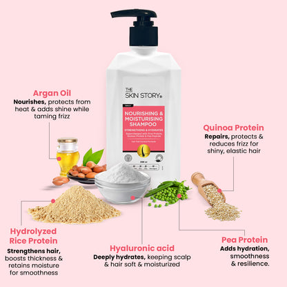 The Skin Story Nourishing &amp; Moisturising Shampoo, 250ml