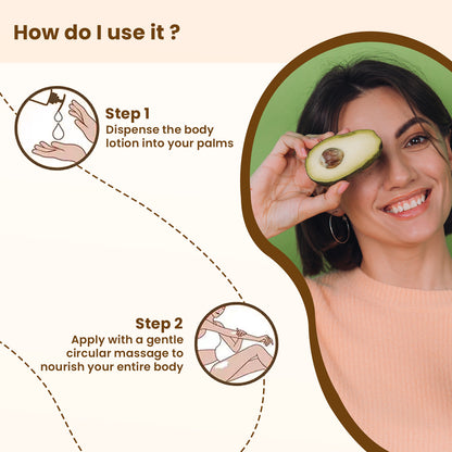 Avocado Restorative Lotion | Intense Hydration | Avocado Oil &amp; Shea Butter | 280ml