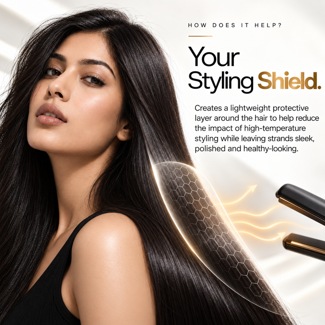 Heat Protection Hair Serum