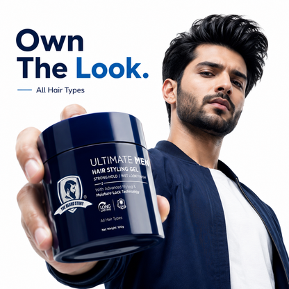 Hair Styling Gel - Strong Hold 100g