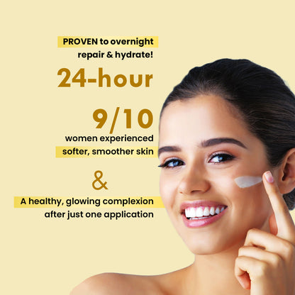 Moisturising Night Cream 5% Coconut Oil Deep Nourishing &amp; Brightening 50g