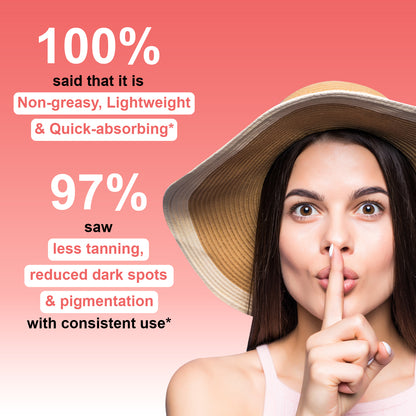 Glowing Skin Sunscreen SPF 30 PA++ | Brightens &amp; Protects | Beetroot &amp; Alpha Arbutin | 40g