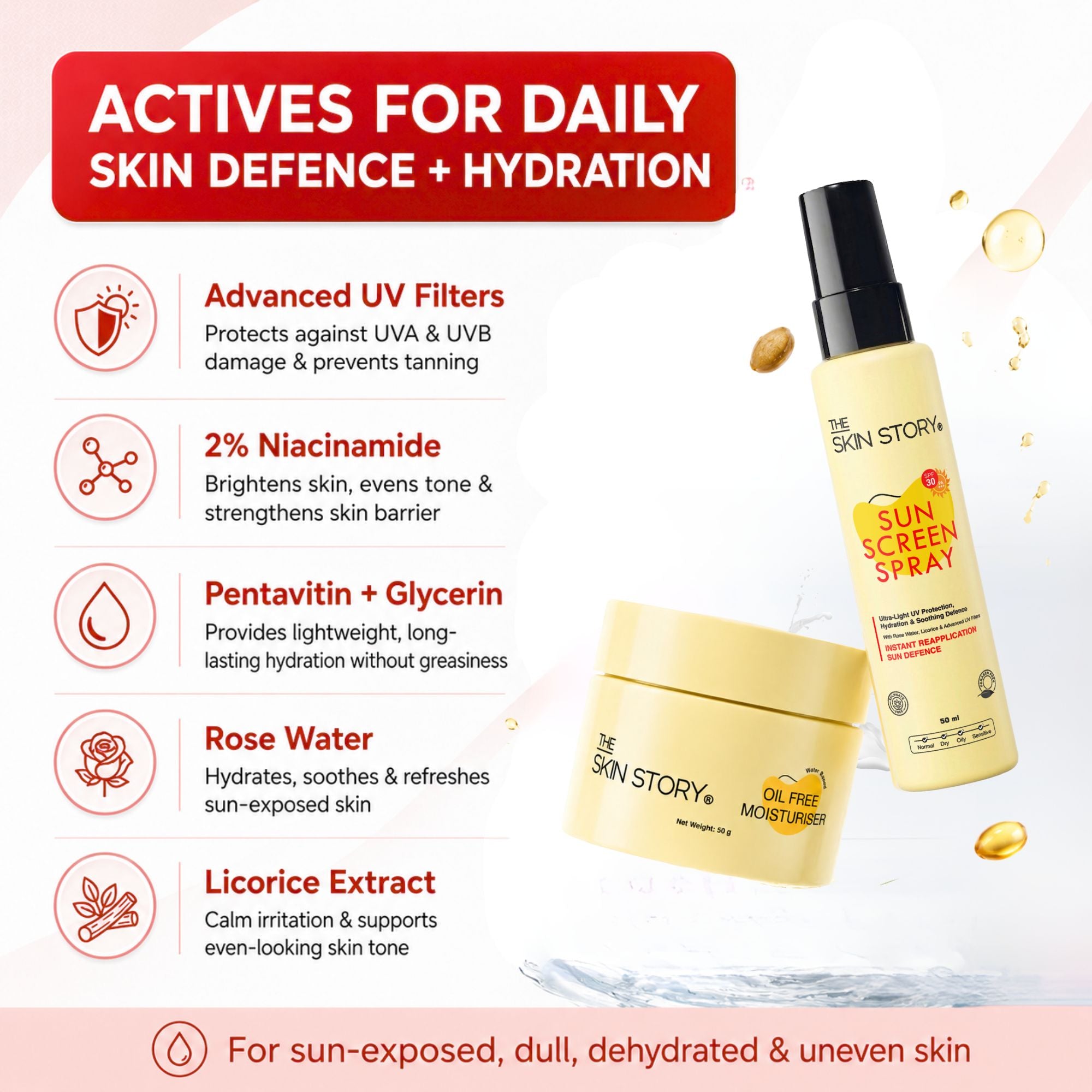 Daily oil control protect regime - SPF Defense