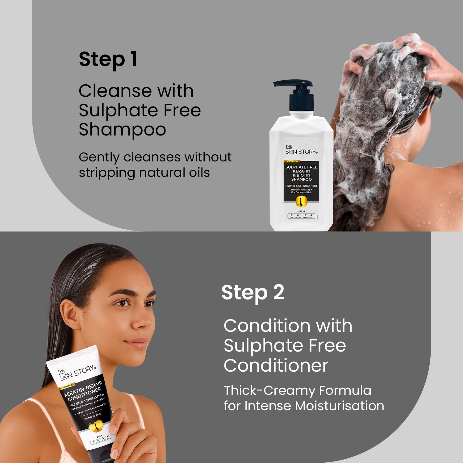 Sulphate Free Keratin Repair Conditioner, 200g