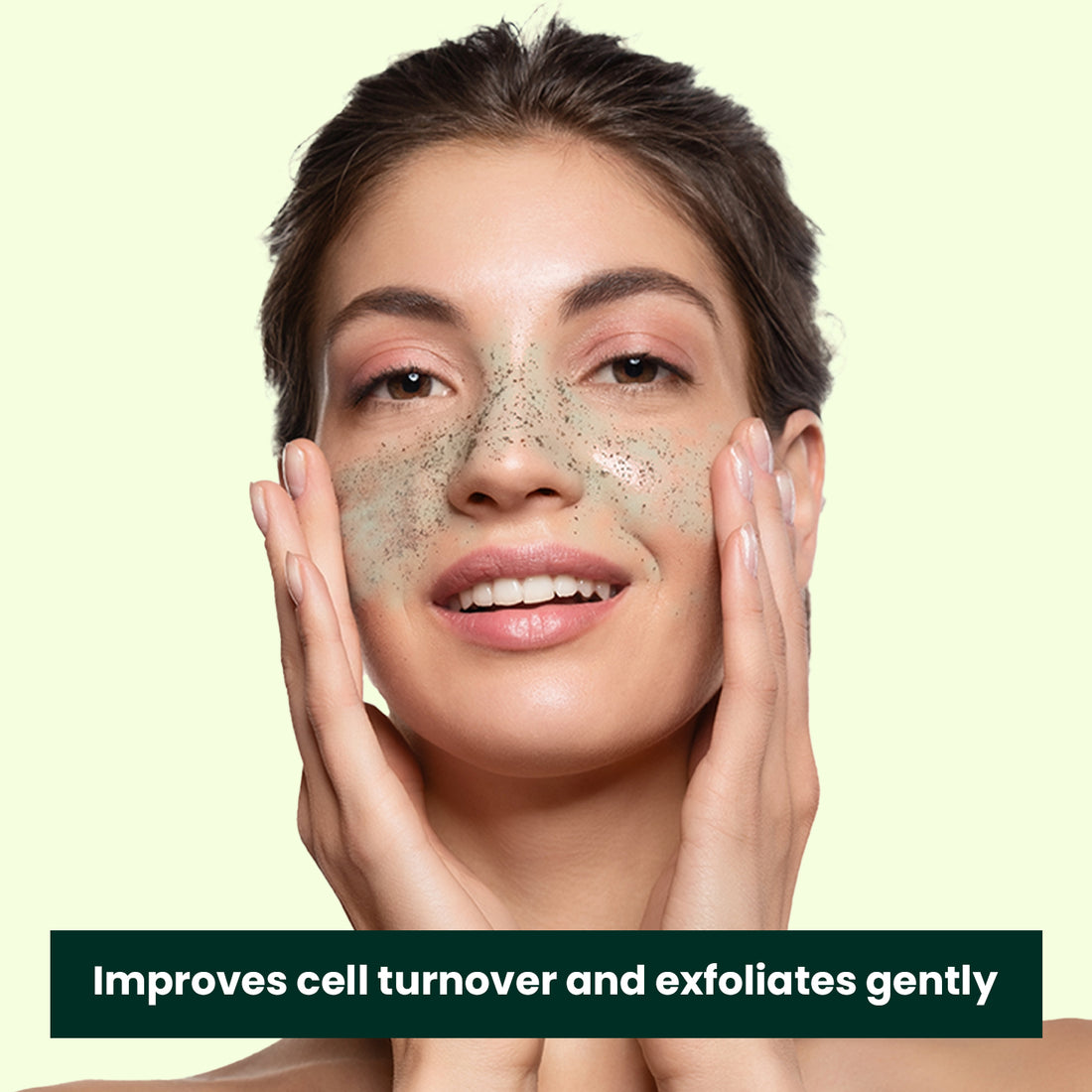 Moringa Exfoliating Face Scrub Removes Blackheads & Whiteheads De-Tan & Brighten 100g