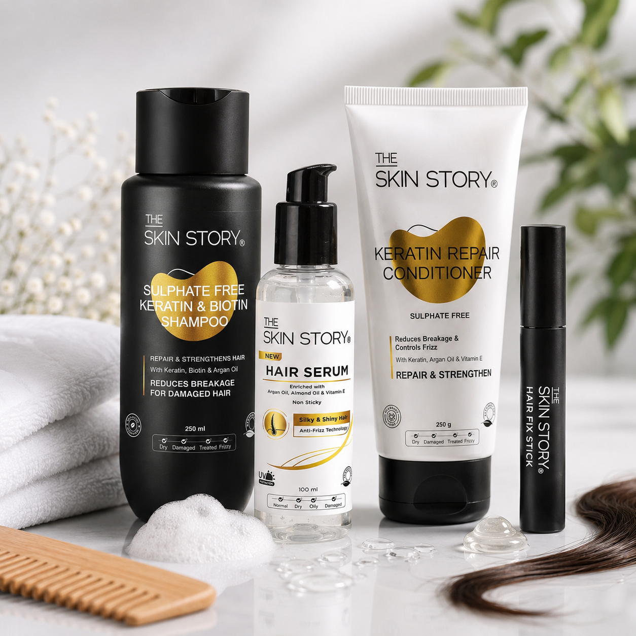 Complete Frizz Control Regime – Styling &amp; Flyaway Management