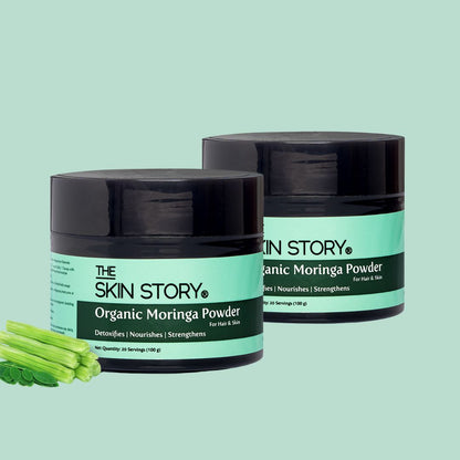 Organic Moringa Powder for Skin &amp; Hair