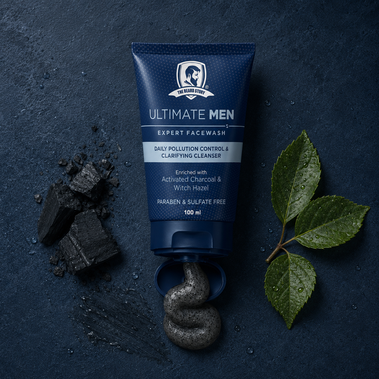 Activated Charcoal Face Wash Anti Pollution &amp; De-tan 100g