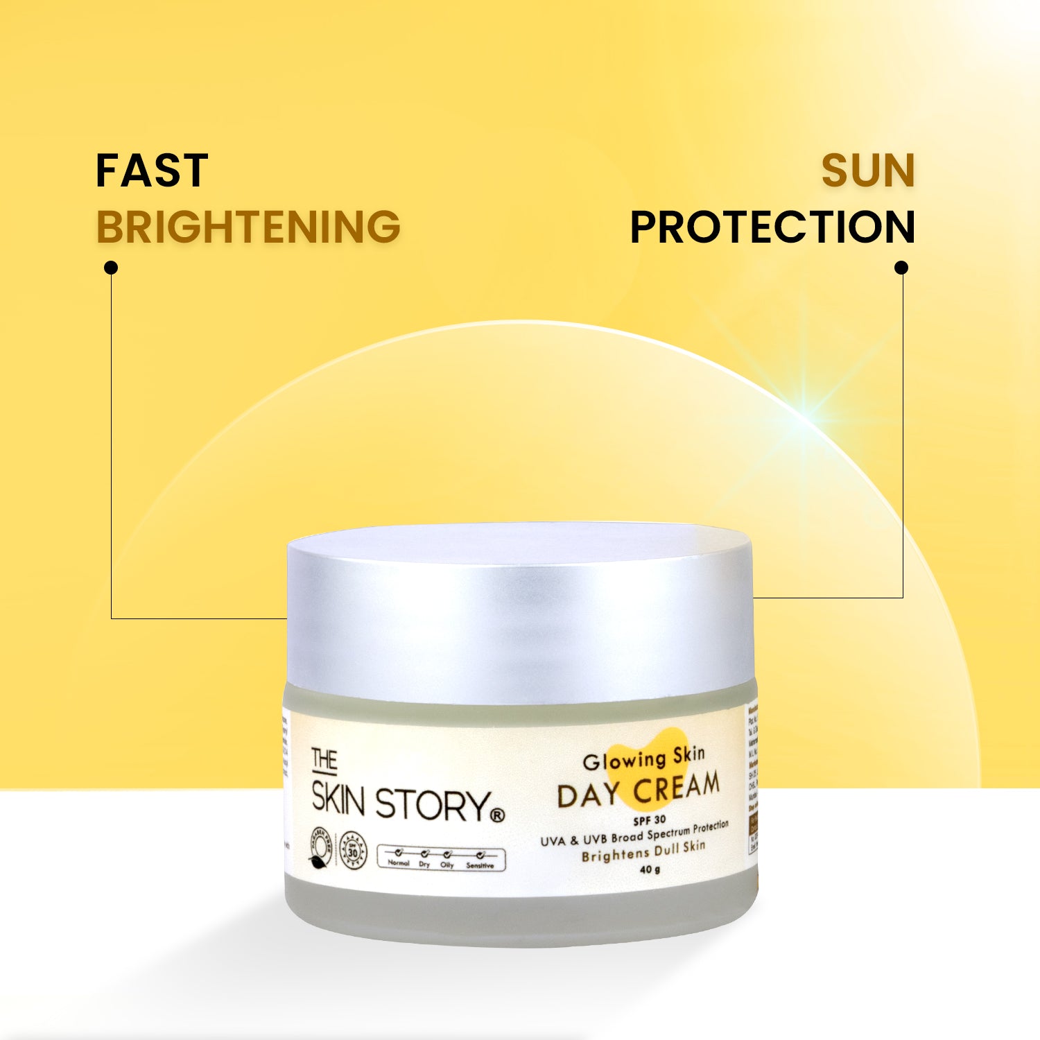 The Skin Story Glowing Skin Day Cream SPF 30, 40g