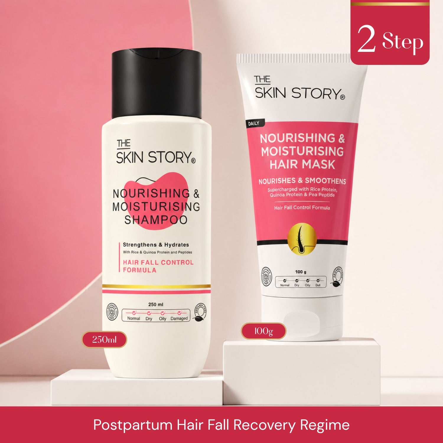 Postpartum Hair Fall Recovery Regime – Gentle Strength Care