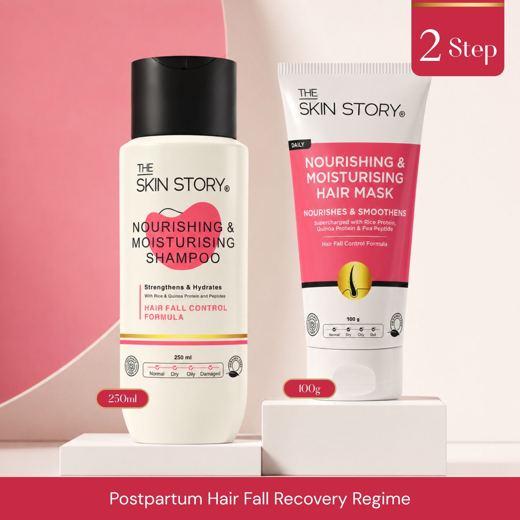 Postpartum Hair Fall Recovery Regime – Gentle Strength Care