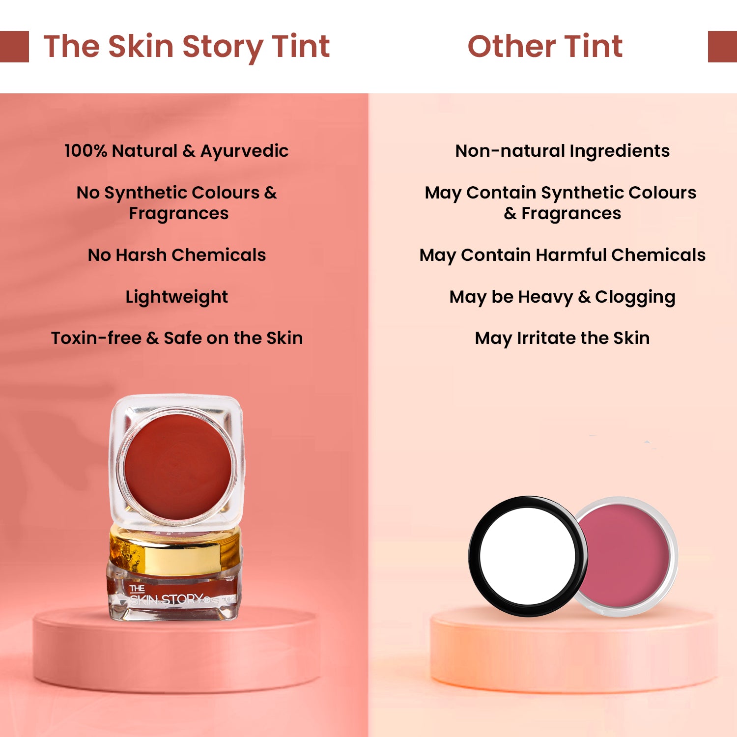 The Skin Story Lip &amp; Cheek Tint Radiant Rust, 3g