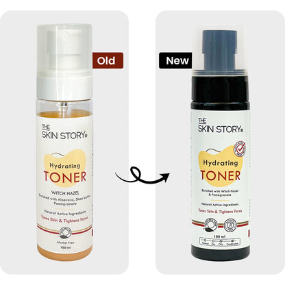 Hydrating and Pore Minimizing Toner | Tightens Pores | Witch Hazel | 100ml