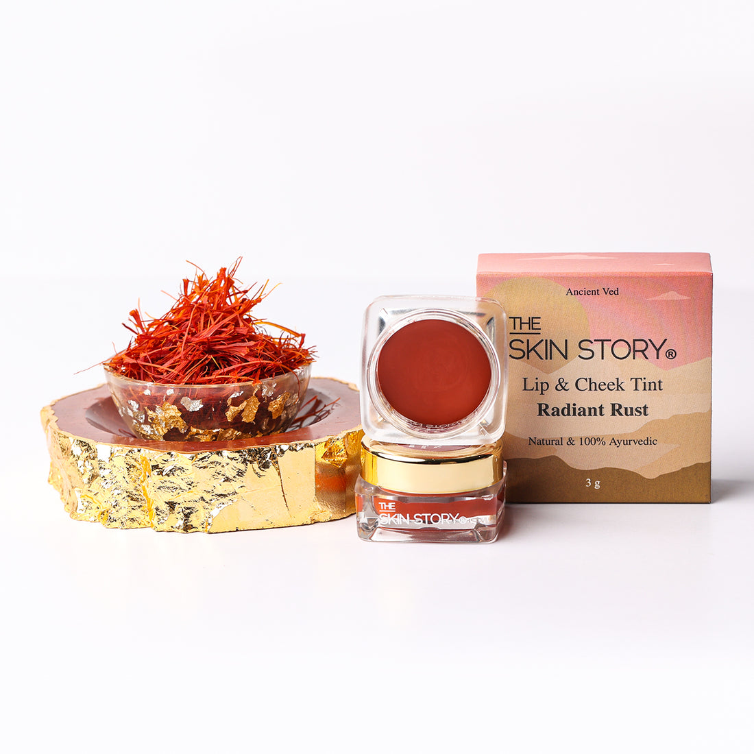 Lip & Cheek Tint Radiant Rust