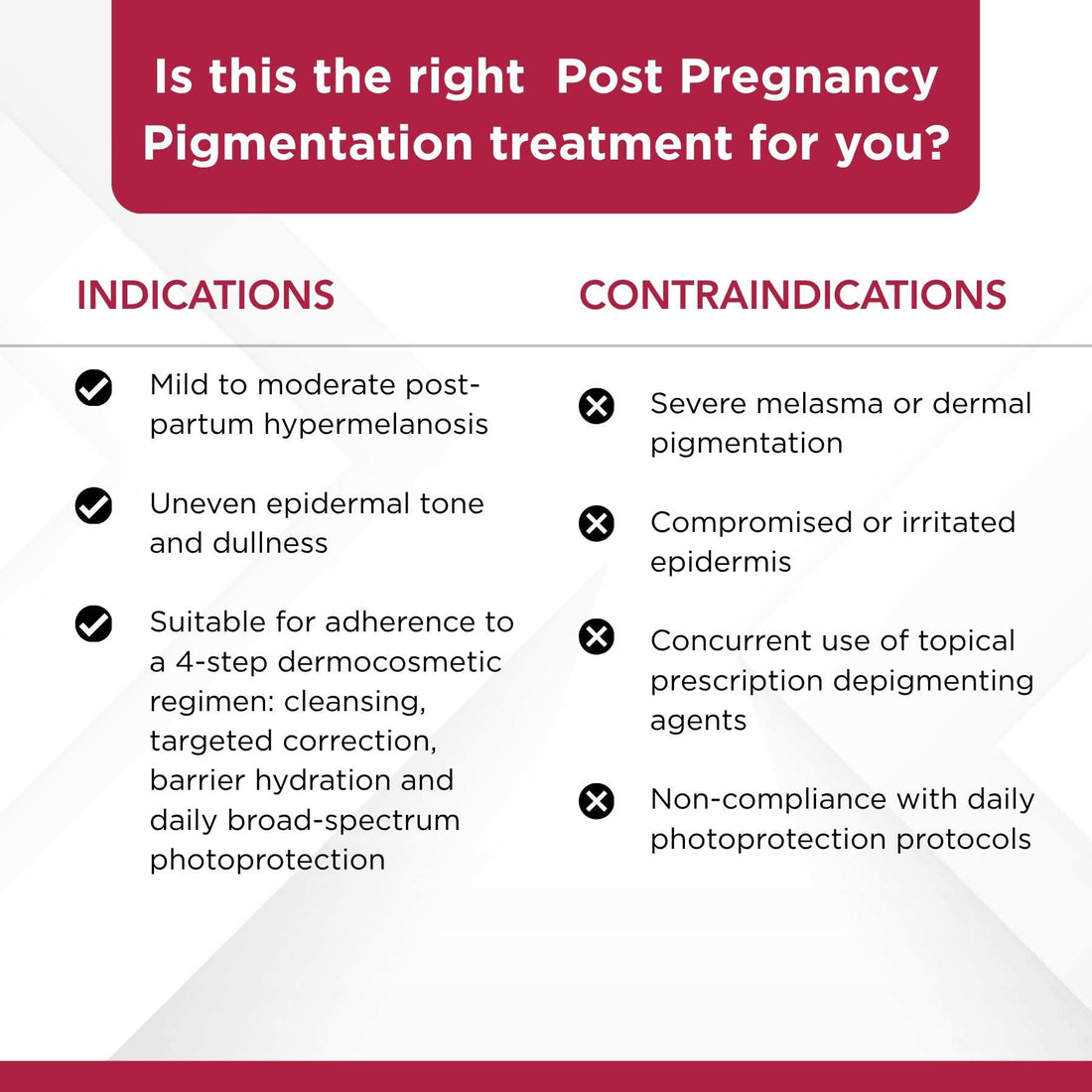 Post Pregnancy Skin Restore Regime – Pigmentation Repair Routine