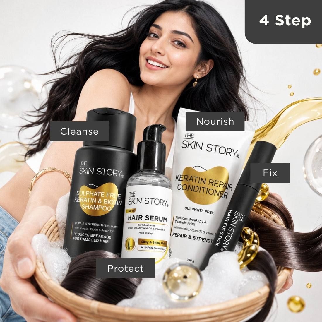 Complete Frizz Control Regime – Styling &amp; Flyaway Management