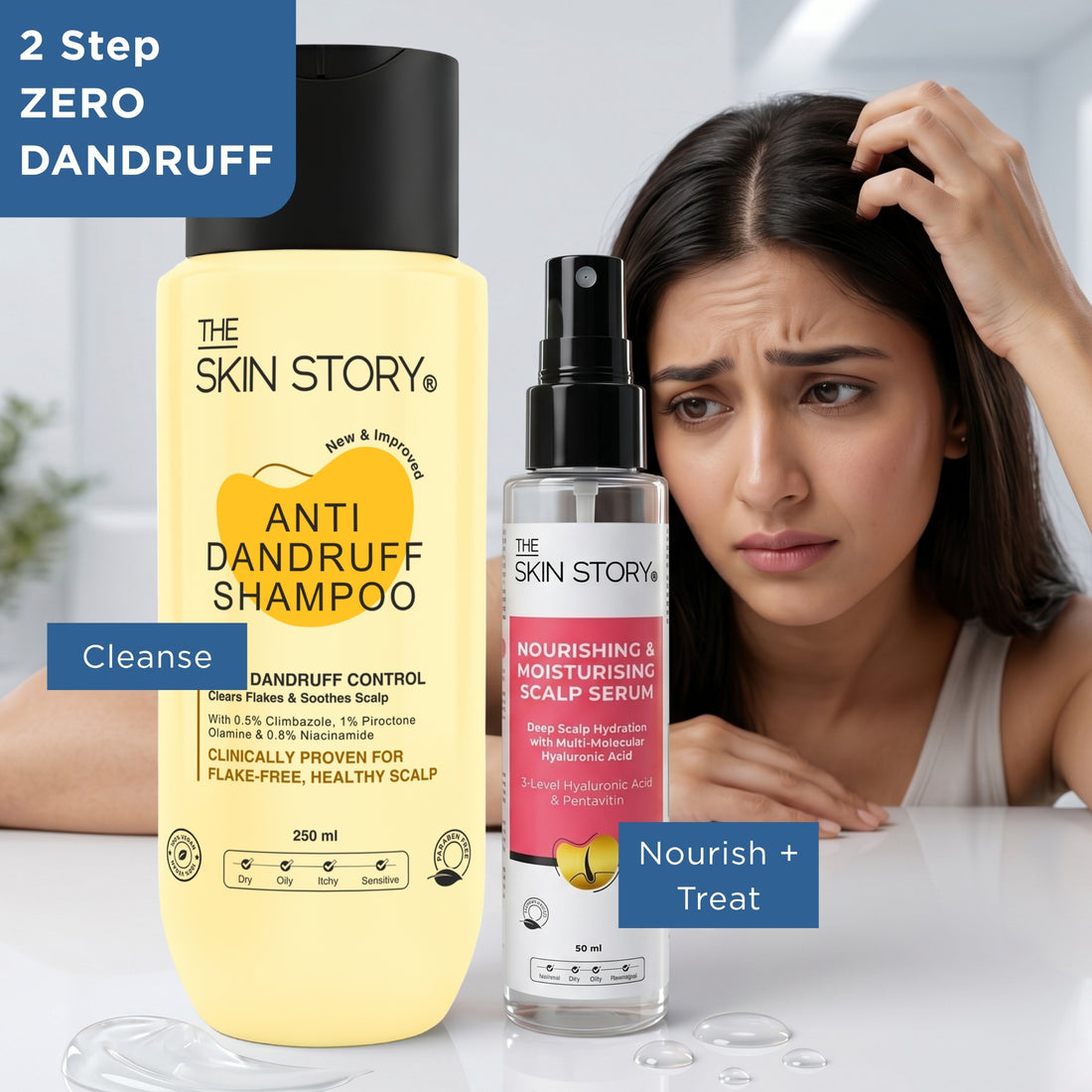 Dandruff Control Regime – Scalp Clarifying Care
