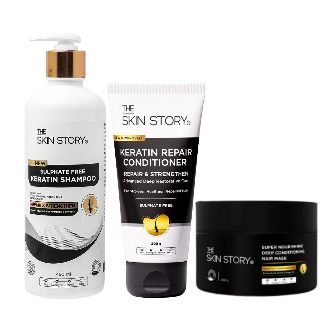 Sulphate Free Hair Repair Trio with Spa Hair Mask