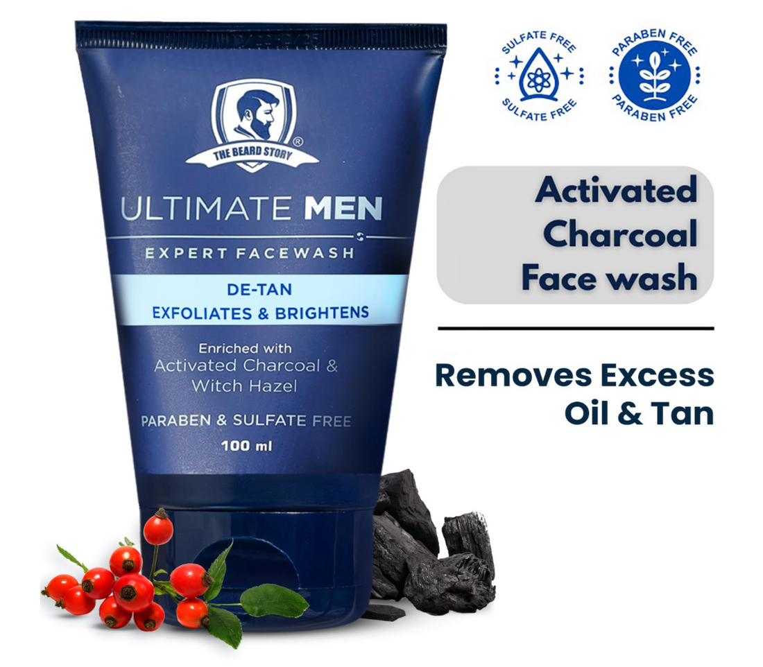 Activated Charcoal Face Wash Anti Pollution & De-tan 100g