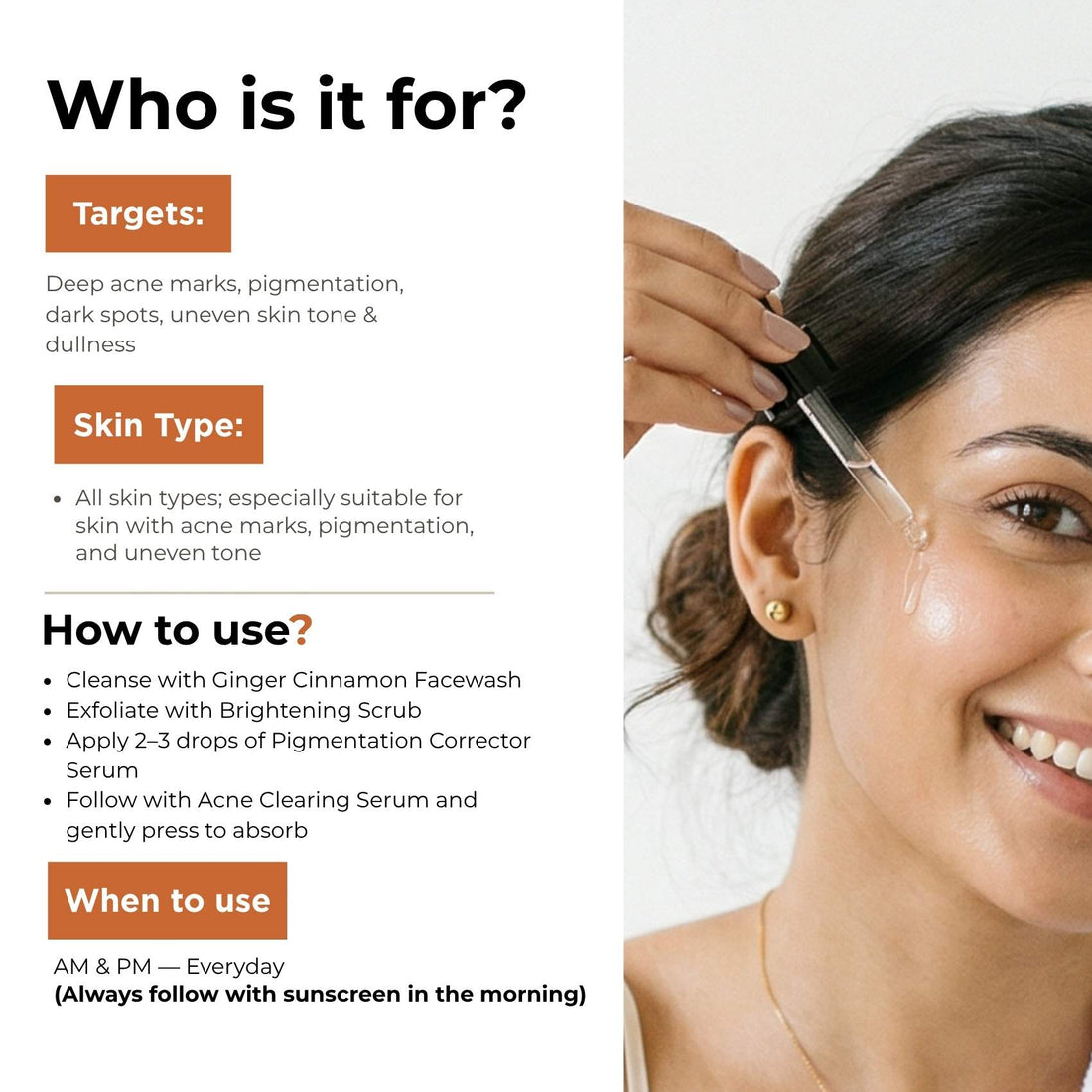 Acne Pigmentation Repair Regime – Deep Spot Correction Routine - The Skin Story - 