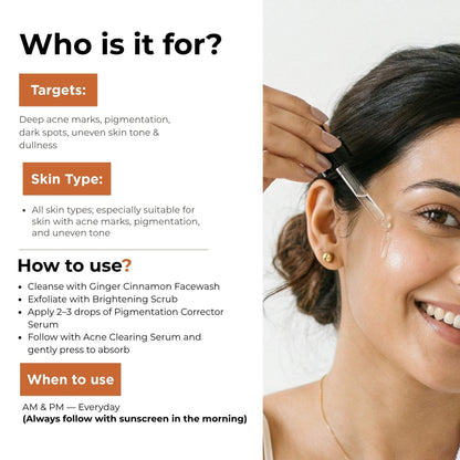 Acne Pigmentation Repair Regime – Deep Spot Correction Routine - The Skin Story - 