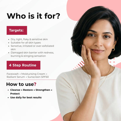 Advanced Barrier Strength Regime – Skin Repair &amp; Glow Support - The Skin Story - 