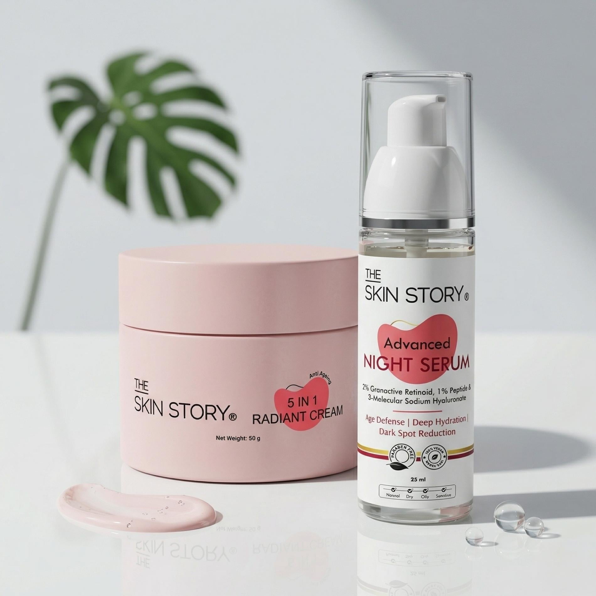 Ageing Advanced Ageing 2 Step - Serum+Cream - The Skin Story - 
