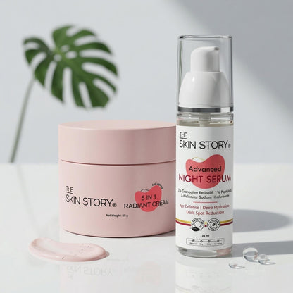 Ageing Advanced Ageing 2 Step - Serum+Cream - The Skin Story - 