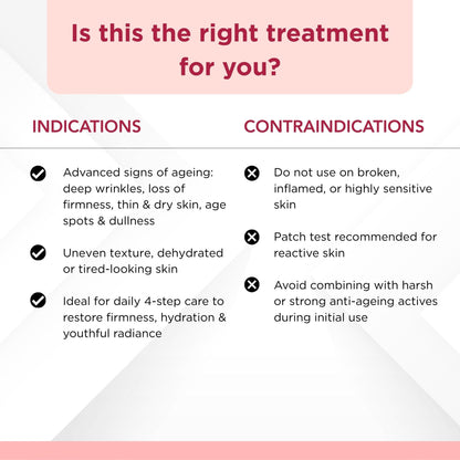 Ageing Advanced Ageing 4 Step - Night Cream+Serum+Cream+Night Repair Serum - The Skin Story - 