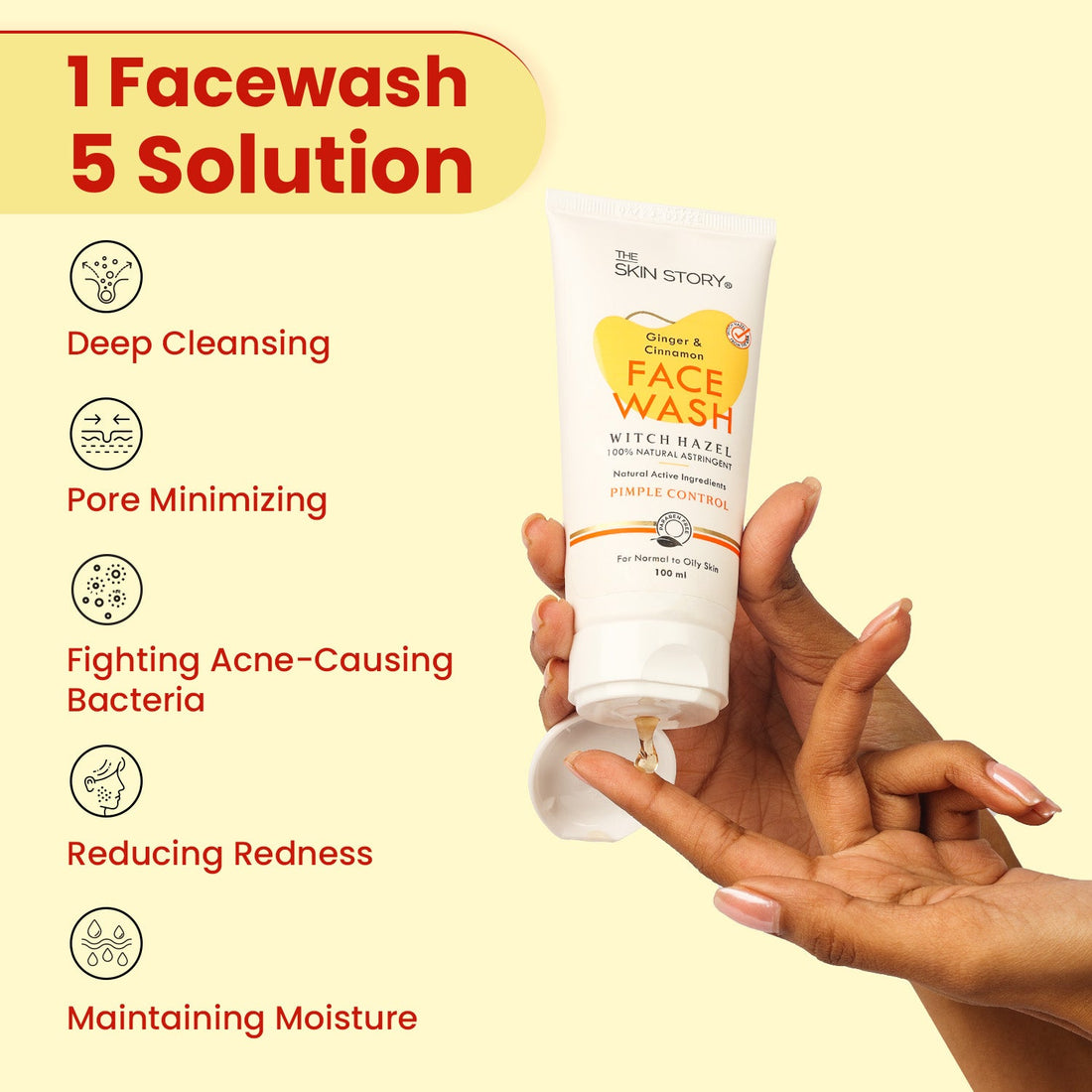 Anti - Acne &amp; Pimple Set - The Skin Story - Face Pack