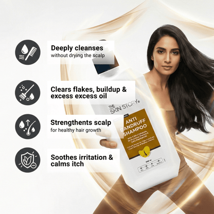 Anti - Dandruff Shampoo - The Skin Story - shampoo