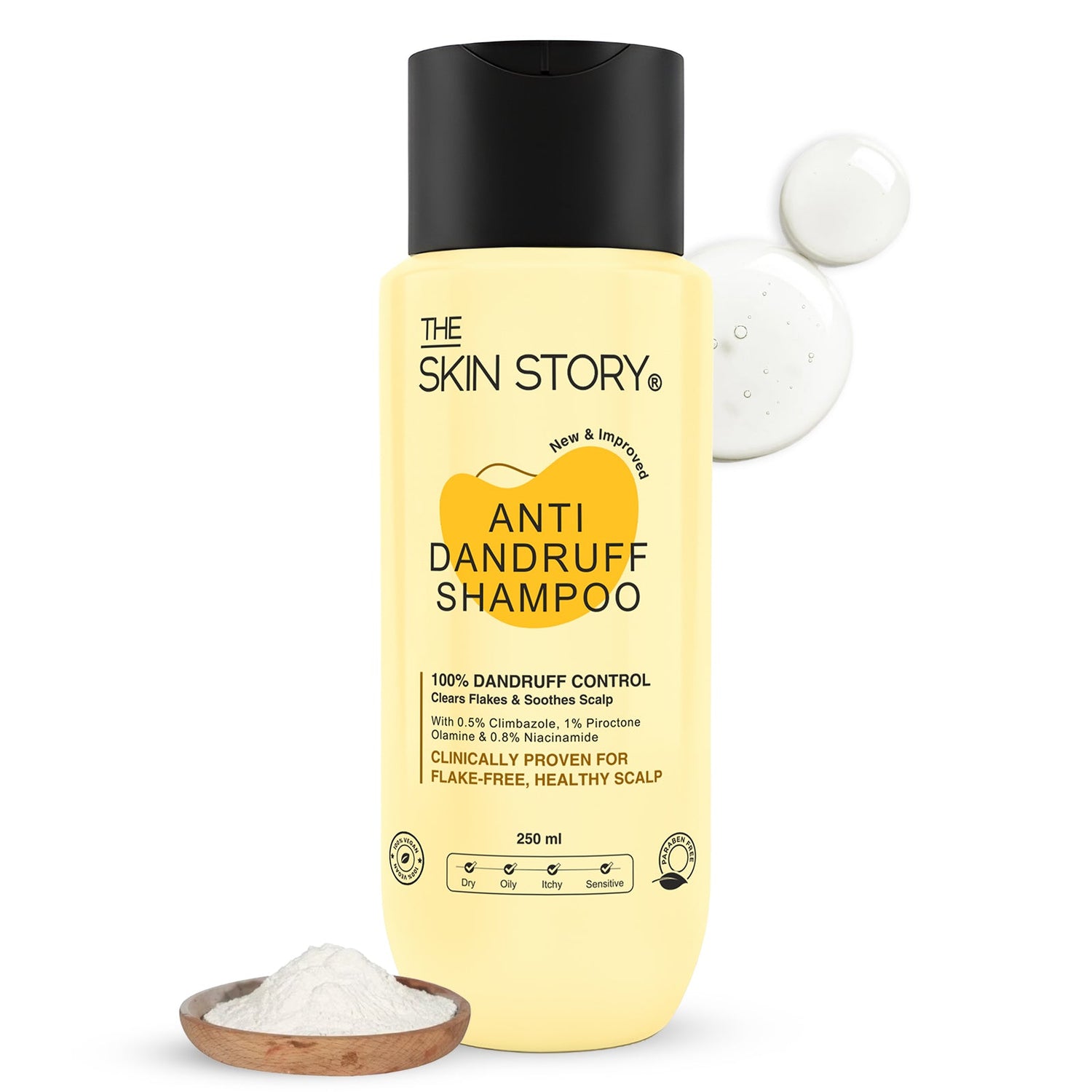 Anti - Dandruff Shampoo - The Skin Story - shampoo
