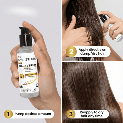 Anti - Frizz Hair Serum - The Skin Story - Serum