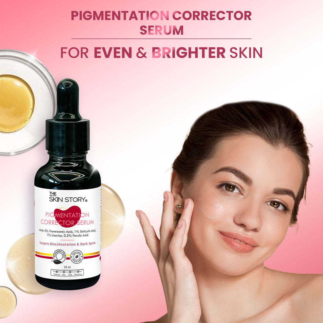Anti - Pigmentation Serum &amp; Sunscreen - The Skin Story - Face Care