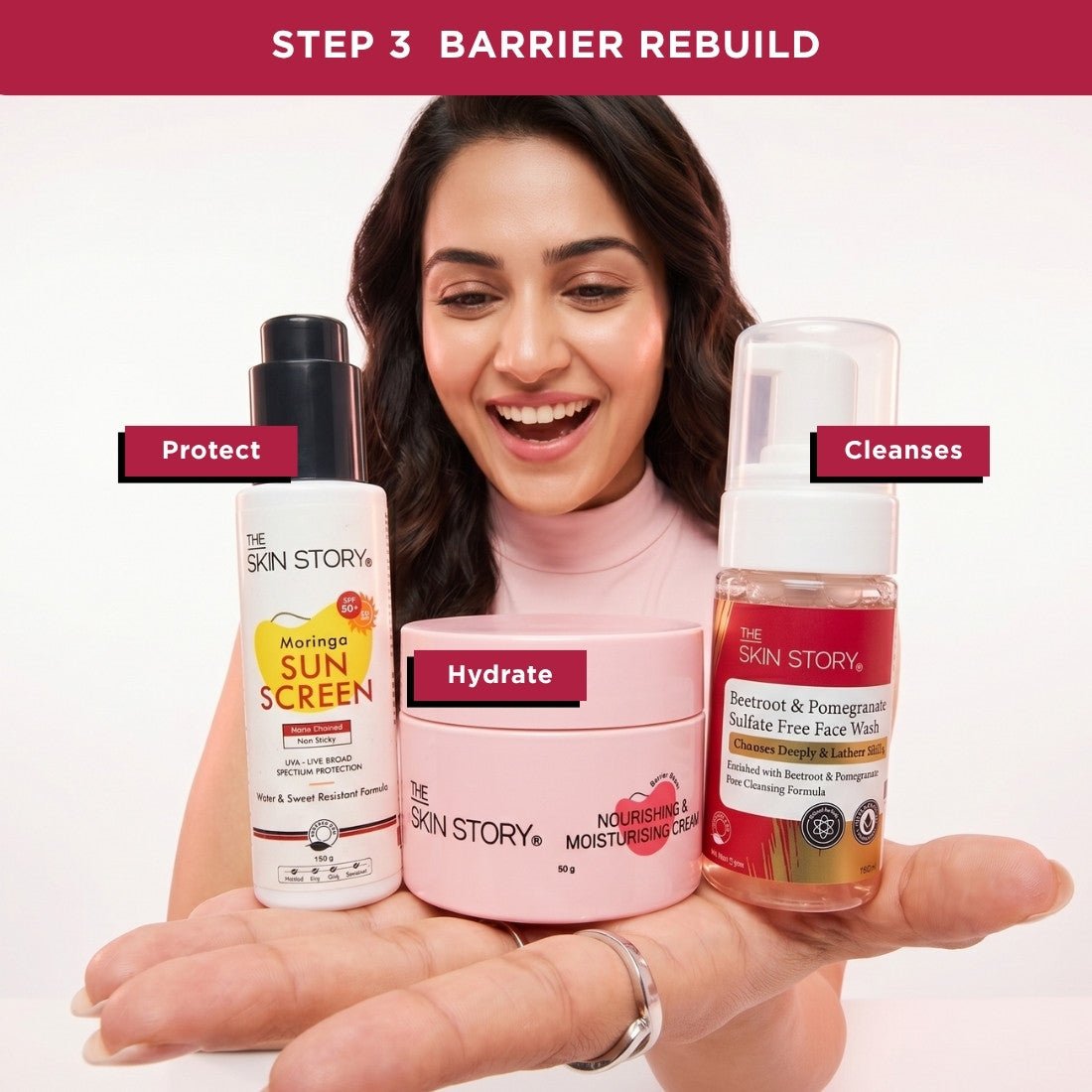 Barrier Protection Regime – Hydration &amp; Skin Defense Routine - The Skin Story - 