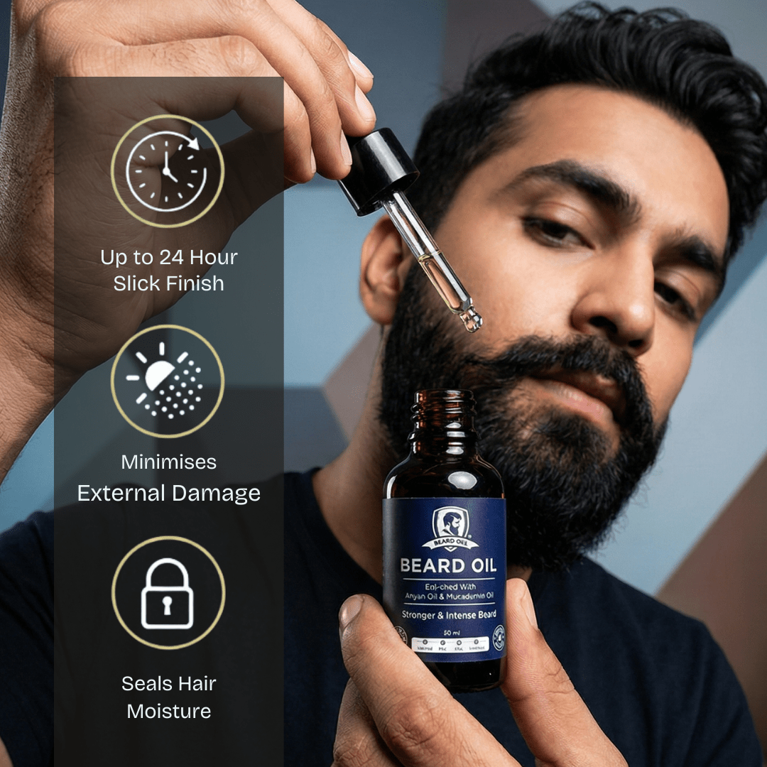 Beard Growth Oil 30ml - The Skin Story - Beard Care