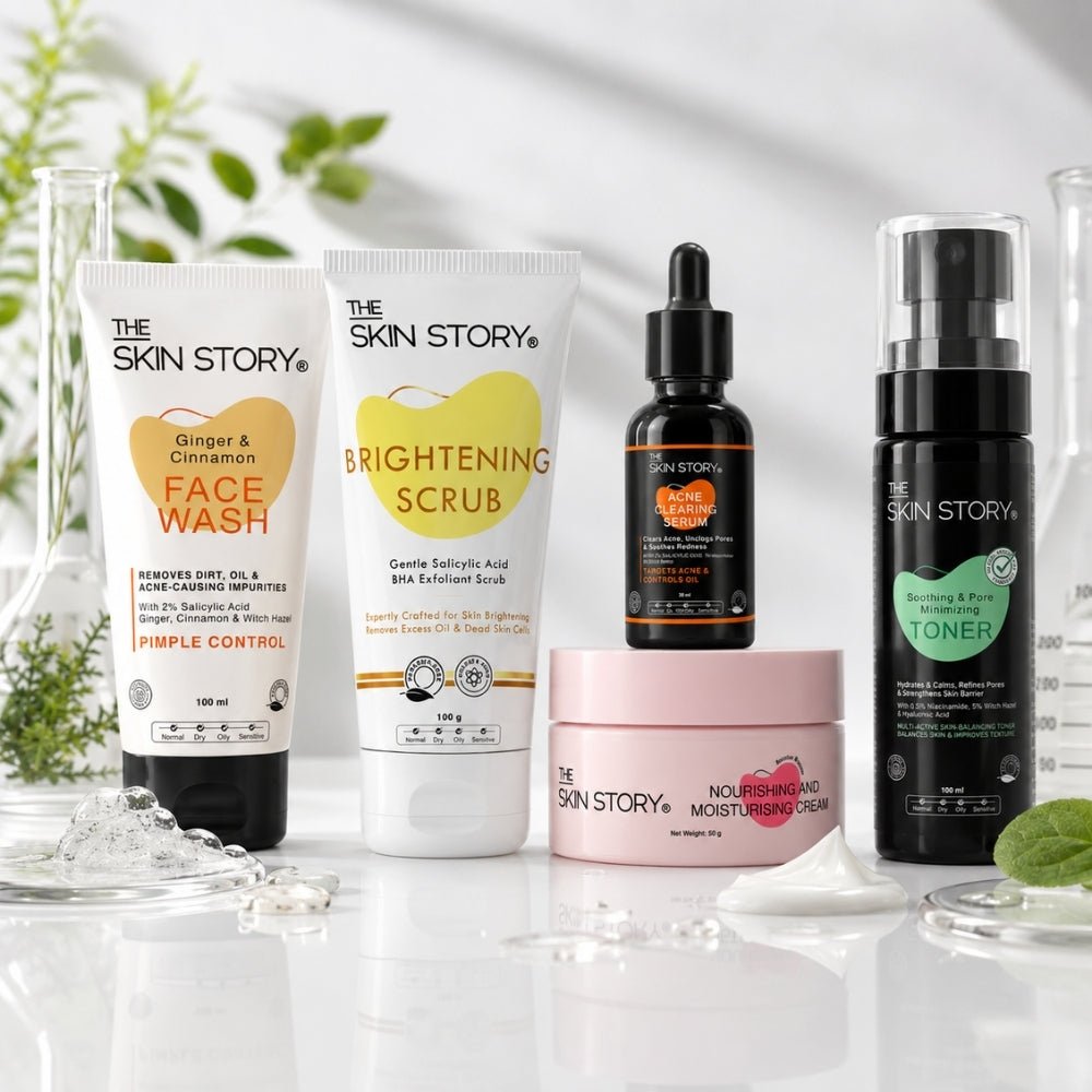 Beginner Acne Routine Regime – Starter Pimple Treatment Regime - The Skin Story - 