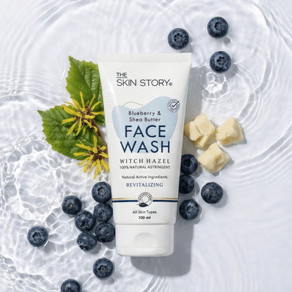 Blueberry Glow Brightening Facewash - The Skin Story - Facewash