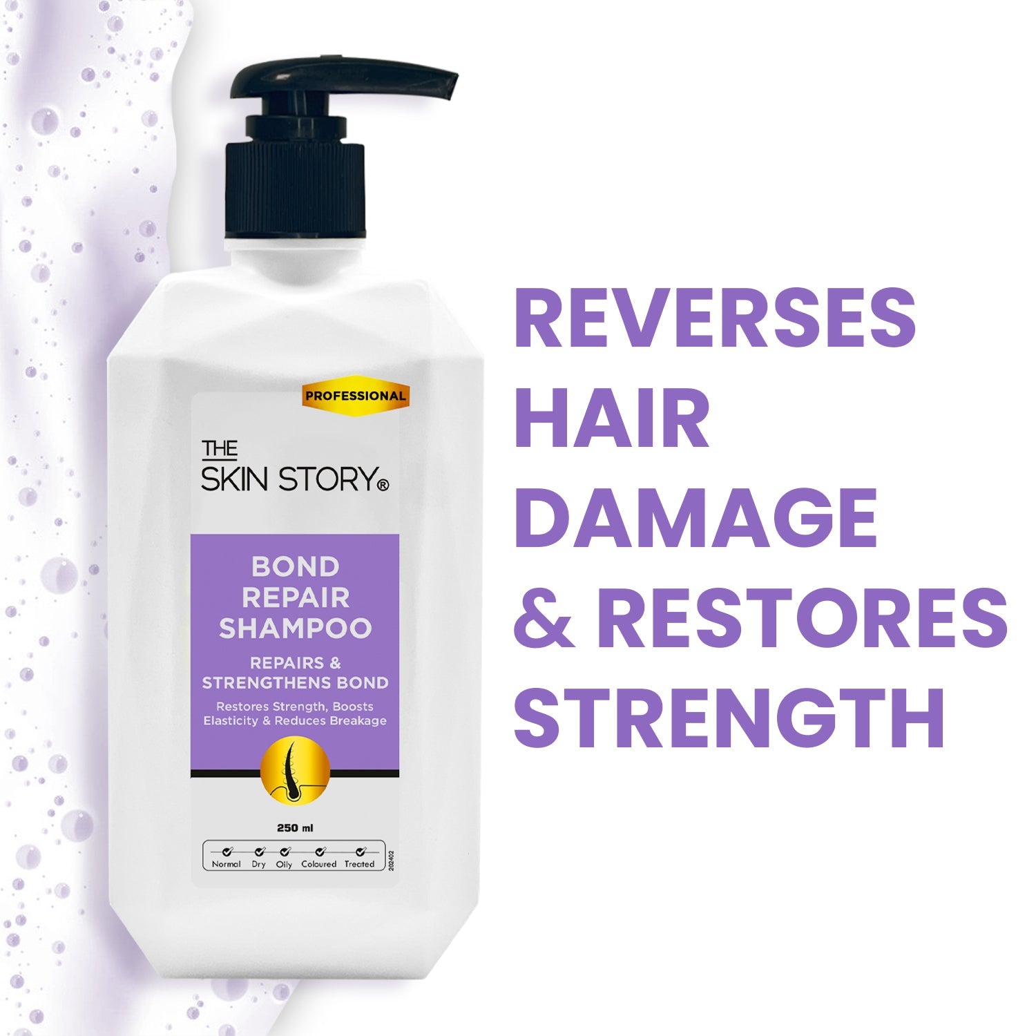 Bond Repair Shampoo - The Skin Story - shampoo