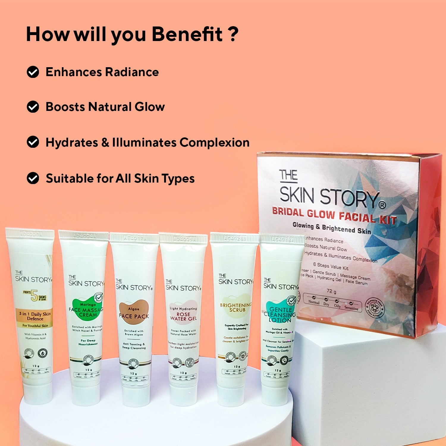 Bridal Glow Facial Kit - The Skin Story - Face Care