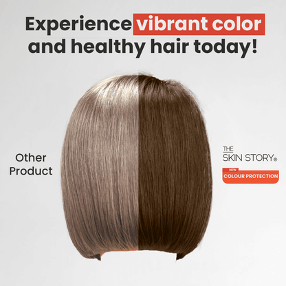 Colour Protection Range for Long Lasting Coloured Hair - The Skin Story - Hair Care Combo