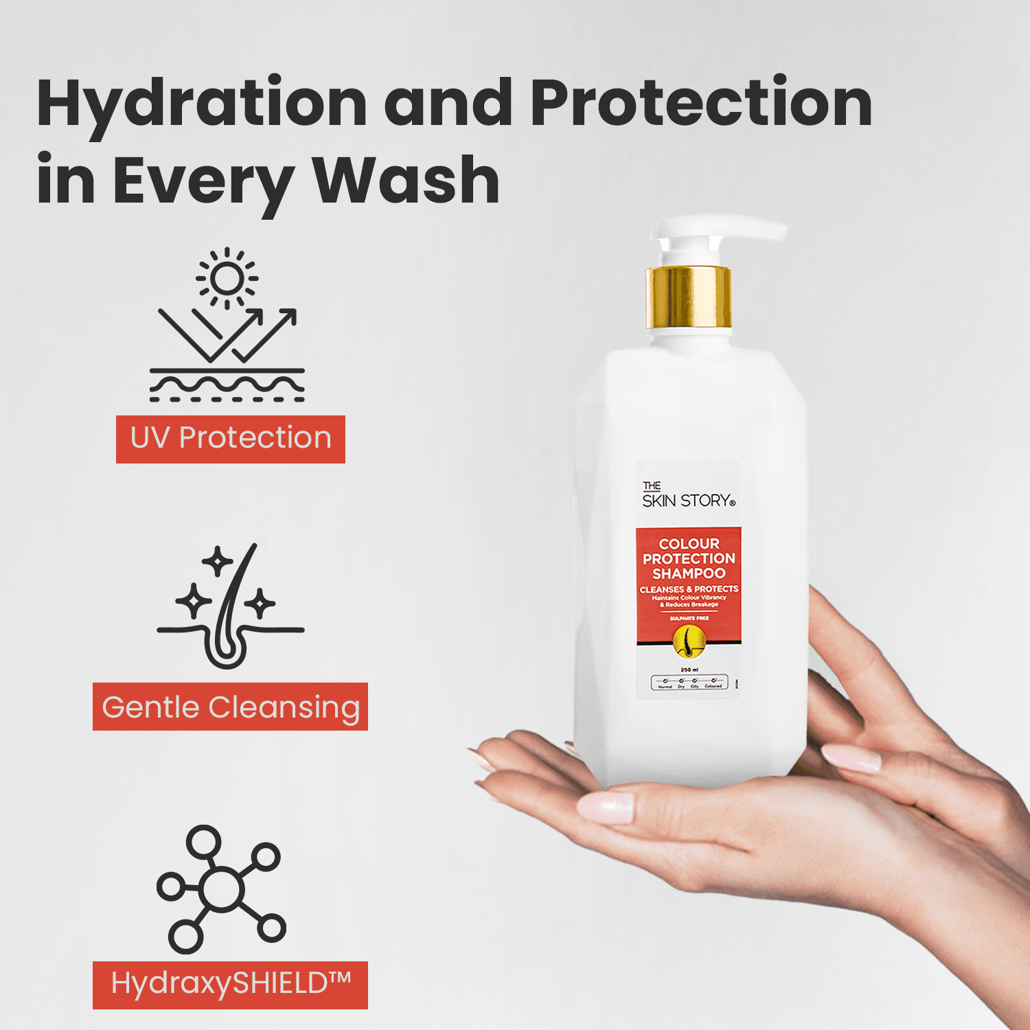 Colour Protection Shampoo - The Skin Story - shampoo