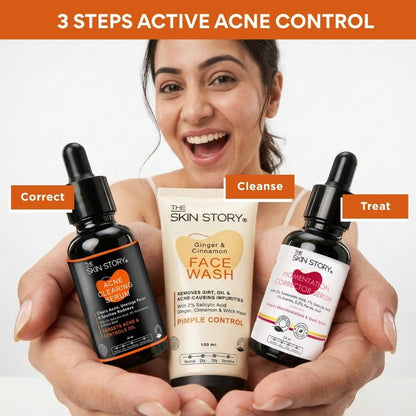 Complete Acne Repair Regime – Acne Control &amp; Mark Reduction Routine - The Skin Story - 