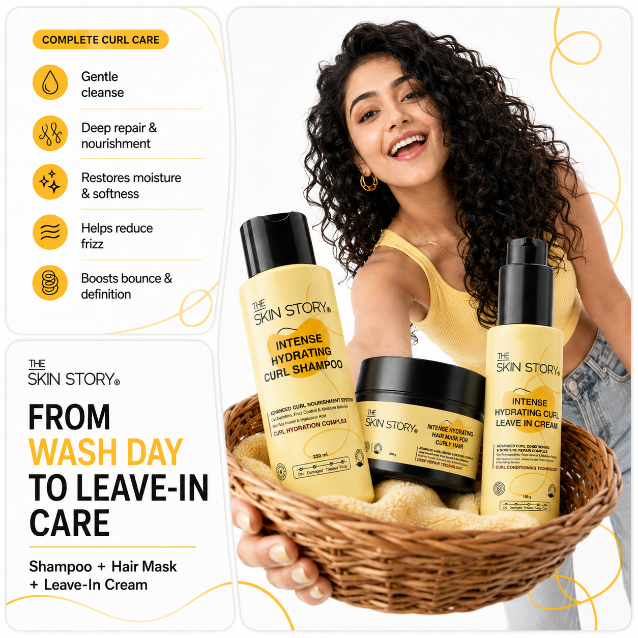 Curl Hydration &amp; Repair Trio