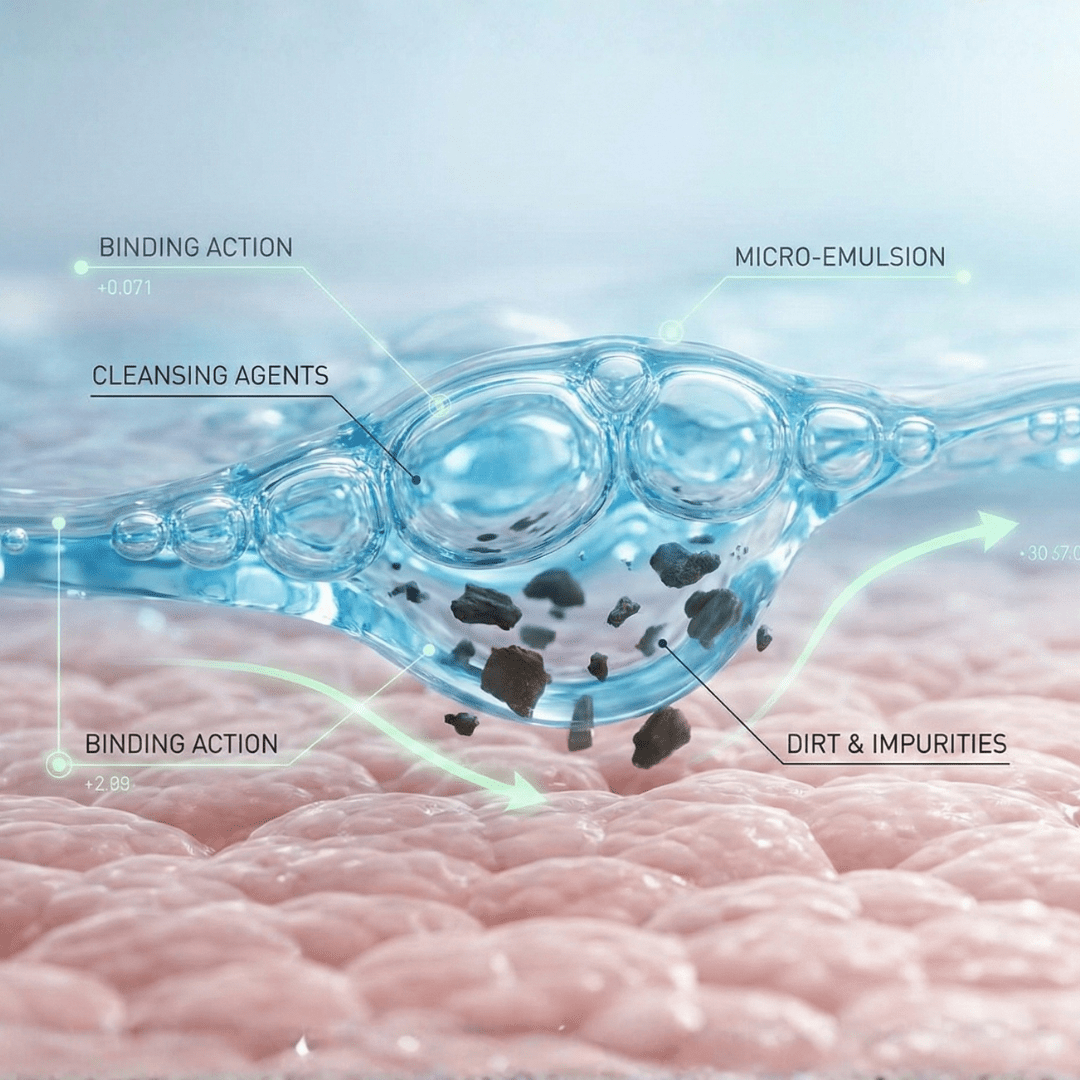 Daily Pore Cleansing &amp; Energising Face Wash 100ml - The Skin Story - 