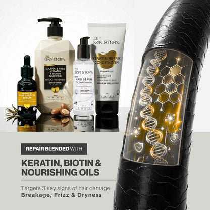 Damage Repair Growth Regime – Strengthening &amp; Hair Recovery - The Skin Story - 