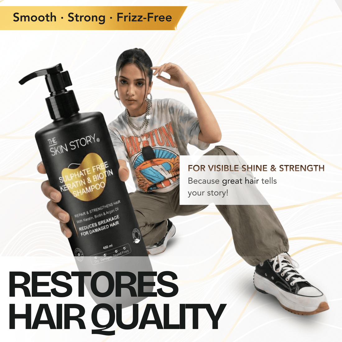Damaged Hair Spa Sulphate Free Duo - The Skin Story - Hair Care Combo